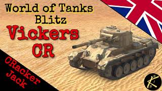 Vickers CR WOT Blitz CRacker Jack Light Tank worldoftanksblitz wotb wotblitz vickers [upl. by Arrekahs633]