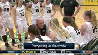 Perrysburg vs Southview HS Girls Basketball [upl. by Rickard]