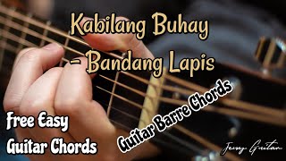 Kabilang Buhay  Bandang Lapis  Free Guitar Chords [upl. by Garmaise]