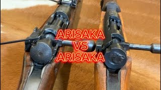 Arisaka vs Arisaka short ww2 gunhistory history contentcreator vlogger [upl. by Enelrae683]