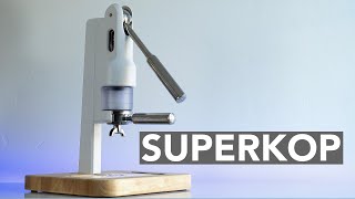 SUPERKOP  A Unique Twist On Manual Espresso [upl. by Noakes]