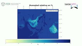 Tenerife Relative Humidity forecast 20241124 [upl. by Amir656]