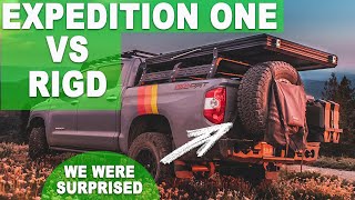 Rigd Ultraswing VS Expedition One  Spare Tire Mounts [upl. by Colon431]