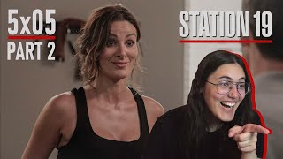 Station 19 5x05 Things We Lost in the Fire REACTION 22 [upl. by Atnahs]