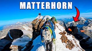 Matterhorn Climb 4K  July 2023 [upl. by Daffodil]