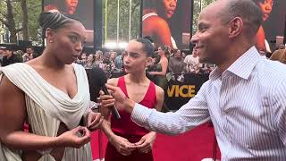 BBC Interview with ZOË KRAVITZ amp NAOMI ACKIE [upl. by Rheims218]