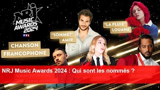 NRJ Music Awards 2024  Qui sont les nommés [upl. by Viviane]