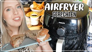 Airfryer maaltijden ontbijt lunch amp avondeten lekker makkelijk en snel koken [upl. by Freddi]