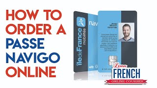 How to order a passe navigo online [upl. by Tevlev]