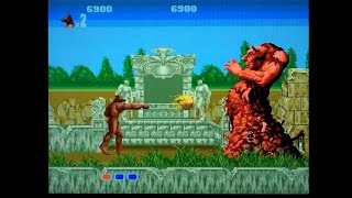 Altered Beast Mega Drive Gameplay Sega Mega Drive Classics [upl. by Jonati385]