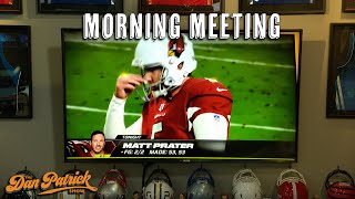 Morning Meeting Matt Prater Using Smelling Salts  121421 [upl. by Artsa226]