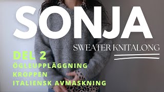 Sonja Sweater PetiteKnit Knitalong – Del 2 [upl. by Nagel576]