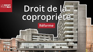 Ordonnance réformant le droit de copropriété [upl. by Hendricks250]