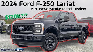 2024 Ford Super Duty F250 Lariat Review  MacPhee Ford [upl. by Aserat363]