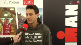 IRONMAN 703 St Pölten 2015  Michael Weiss PreRace Interview [upl. by Gurolinick]