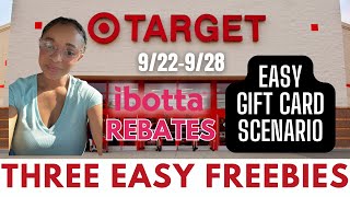 Target Deals 922928 Couponing At Target This Week 3 FREEBIES Easy Gift Card Scenario [upl. by Moersch]