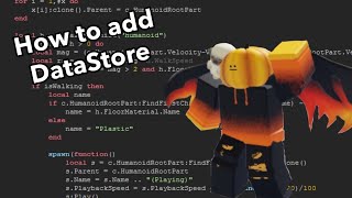 How to add DataStore  Roblox Studio [upl. by Lindberg799]