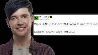 Why DanTDM Just Got REMOVED From Minecraft Live [upl. by Haliehs874]