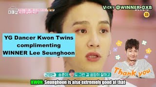 YG Kwon Twins compliment Lee Seunghoon on Mimi Shop [upl. by Lletnahc]