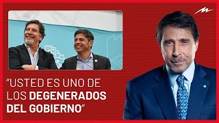 “Usted es uno de los degenerados del Gobierno de Bs As” el tenso cruce entre Feinmann y Sileoni [upl. by Aes]