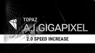 AI Gigapixel v20 Speed Improvement [upl. by Aliahkim33]