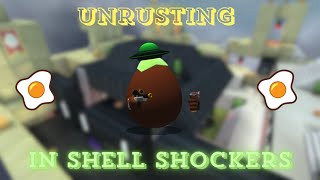 GETTING UNRUSTY in SHELL SHOCKERS  clips  Shell Shockers [upl. by Aubrie243]