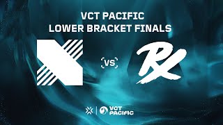 DRX vs PRX  VCT Pacific  Season Lower Bracket Finals [upl. by Dlorrej]