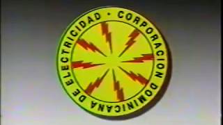 Publicidad TV Dominicana  Corporacion Dominicana de Electricidad 1998 [upl. by Ynnek]