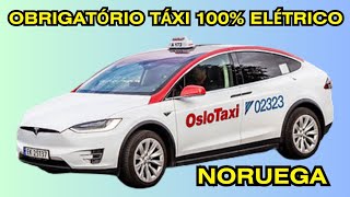 Frota de Táxis 100 Elétrica Na Noruega [upl. by Lorn]