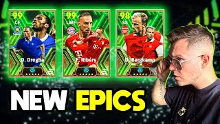 eFootball 2024  DROGBA RIBERY amp BERGKAMP REVIEW amp TRAINING GUIDE [upl. by Ahsad855]