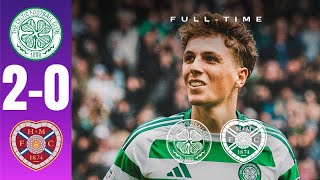 Celtic vs Hearts 20 Highlights William Hill Premiership 202425 [upl. by Sowell]