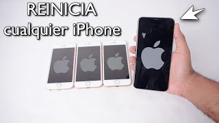 como REINICIAR un iPhone muy RÁPIDO y FÁCIL 🥳 como REINICIAR un iPhone con los BOTONES  RUBEN TECH [upl. by Merrielle384]