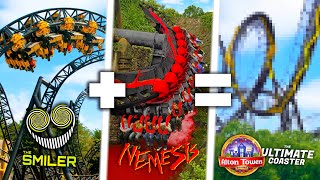 COMBINING EVERY Alton Towers Rollercoaster [upl. by Rheims]