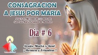 CONSAGRACION A JESUS POR MARIA SEXTO DIA [upl. by Lamahj477]