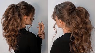 Amazing mid ponytail [upl. by Analra]