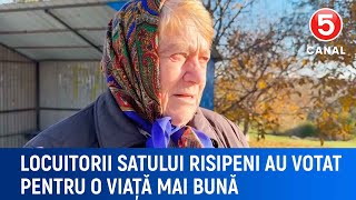 Alegeri Moldova 2024 Locuitorii satului Risipeni au votat pentru o viață mai bună [upl. by Hcir358]