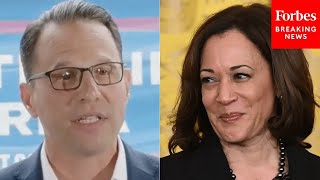 Pennsylvania Gov Josh Shapiro Kamala Harris Is BattleTested And Ready To Be President [upl. by Eb]