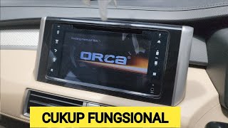 Review Headunit ORCA Mitsubishi Xpander Exceed [upl. by Miof Mela725]