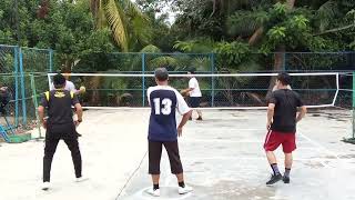 MUAR JOHOR sepak takraw game hiburan petang [upl. by Heathcote]