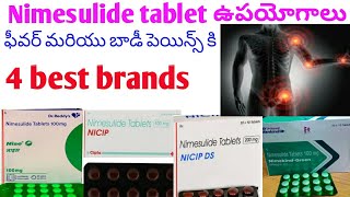 Nise tablet uses in telugu Nicip tablet usage in telugu [upl. by Jennine]