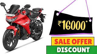 Hero Karizma XMR BIKE Discount Offer  Top offers on bikes [upl. by Lauter]