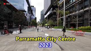 PARRAMATTA City Centre 2023 Sydney Australia [upl. by Lawan]