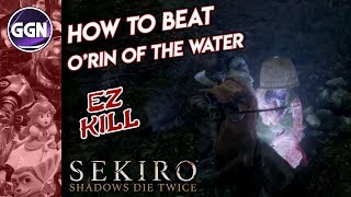 ORin Of The Water Rage  Sekiro Shadows Die Twice Gameplay Walkthrough Part 17 [upl. by Wehttam800]