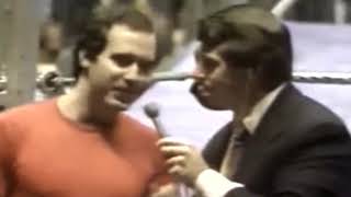 Andy Kaufman Interviewed by Vince McMahon  Madison Square Garden 1979 [upl. by Anahsit36]