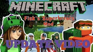 FiskFIlles Superheroes mod UPDATE New crafting recipes updated realm and more [upl. by Asecnarf111]