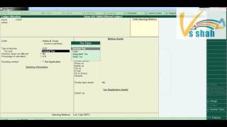 How to set GST tax ledger CGST SGST and IGST [upl. by Mair]