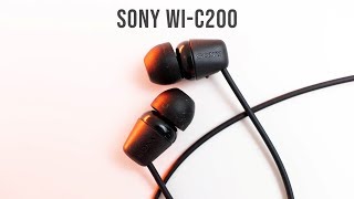 Sony WiC200 Review  Sony Budget Wireless Headphones [upl. by Khano406]