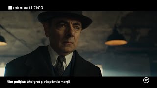 Maigret şi răspântia morţii cu Rowan Atkinson la TVR1 [upl. by Keverne]