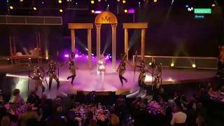 Nicki Minaj performs Swish Swish live at the 2017 NBA Awards [upl. by Katy]