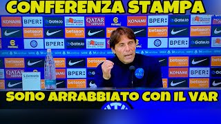 Antonio Conte Conferenza Stampa post InterNapoli 11quotArrabbiato Con Il Varquot [upl. by Okkin]